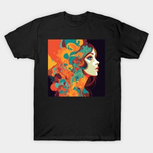 Psychedelic Girl T-Shirt